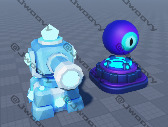 turrets